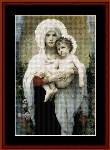 Madonna of the Roses - Cross Stitch Pattern