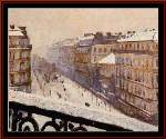 Boulevard Houssmann - Cross Stitch Pattern