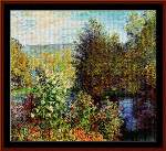 Garden at Montgeron - Cross Stitch Pattern