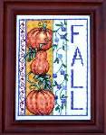 Fall Pumpkins - Cross Stitch Pattern
