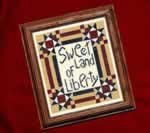 Sweet Land of Liberty - Cross Stitch Pattern