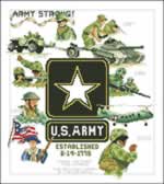 Army - Cross Stitch Pattern