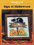 Sign of Halloween - Cross Stitch Pattern
