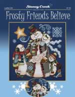 Frosty Friends Believe - Cross Stitch Pattern
